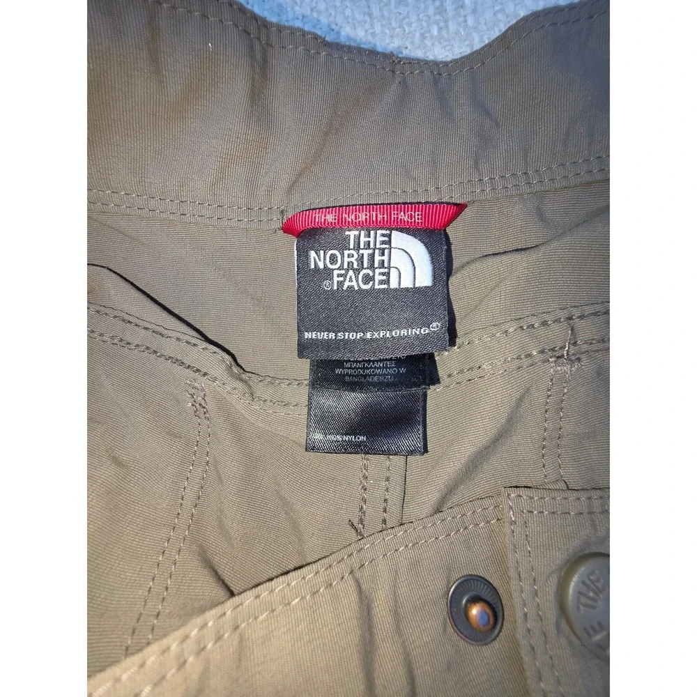The North Face Horizon Cargo Shorts Mens 35 Khaki Tan Lightweight Hiking Outdoor
